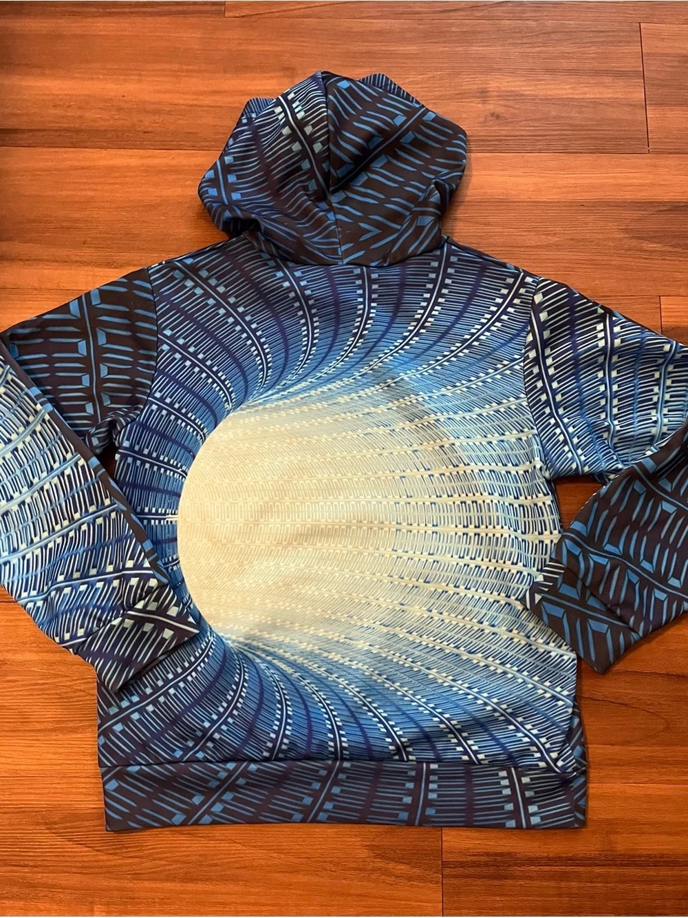 Optical Illusion Lightweight Hoodie - Youth 10/12